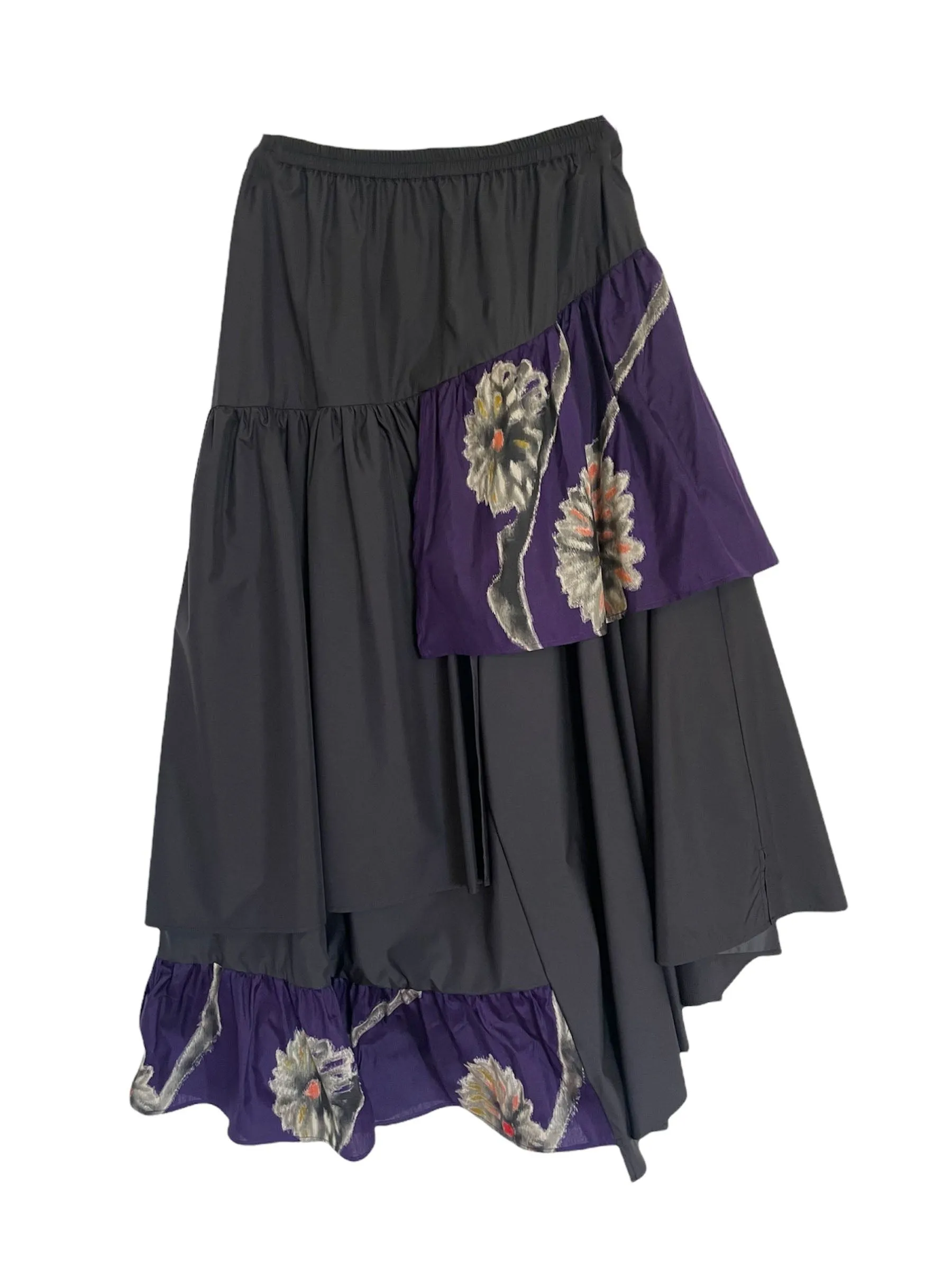 Meisen Layered Skirt Ancient Purple
