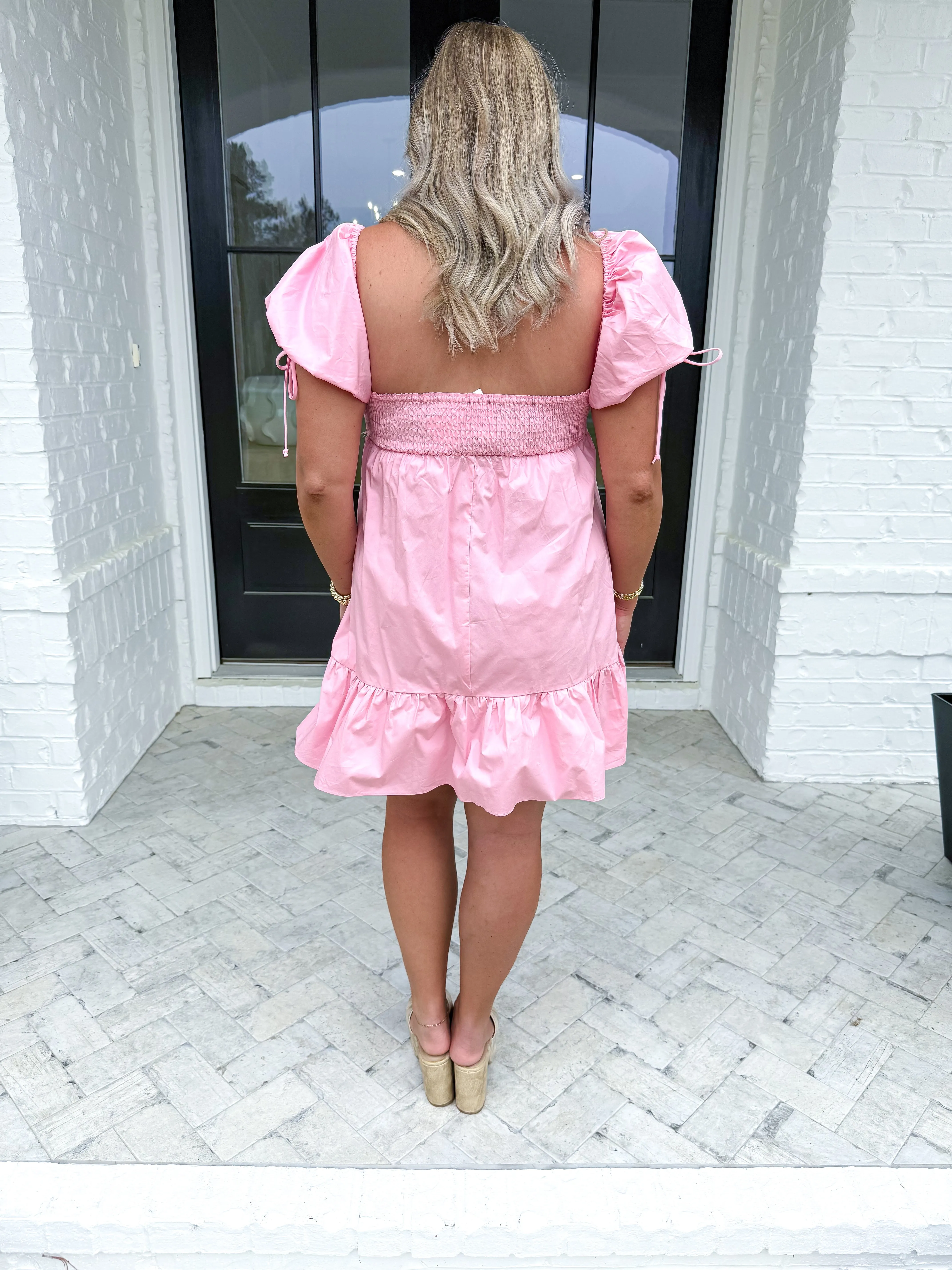 Pink Babydoll Dress