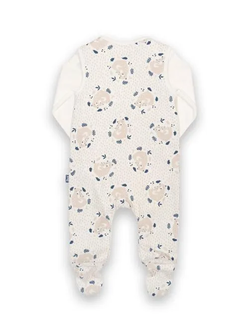 Snuggle Bear Dungaree Set