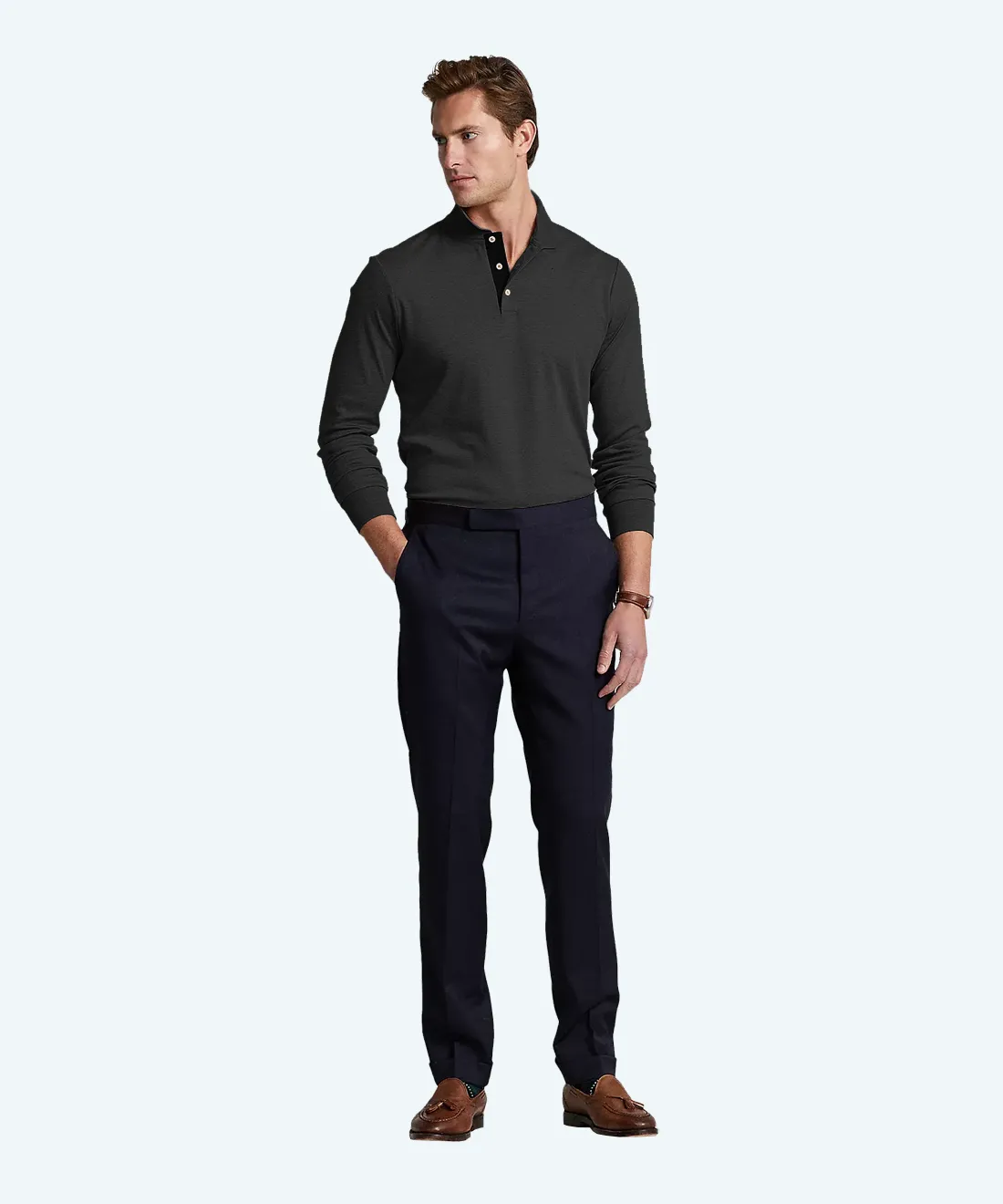 T-shirt with long sleeves