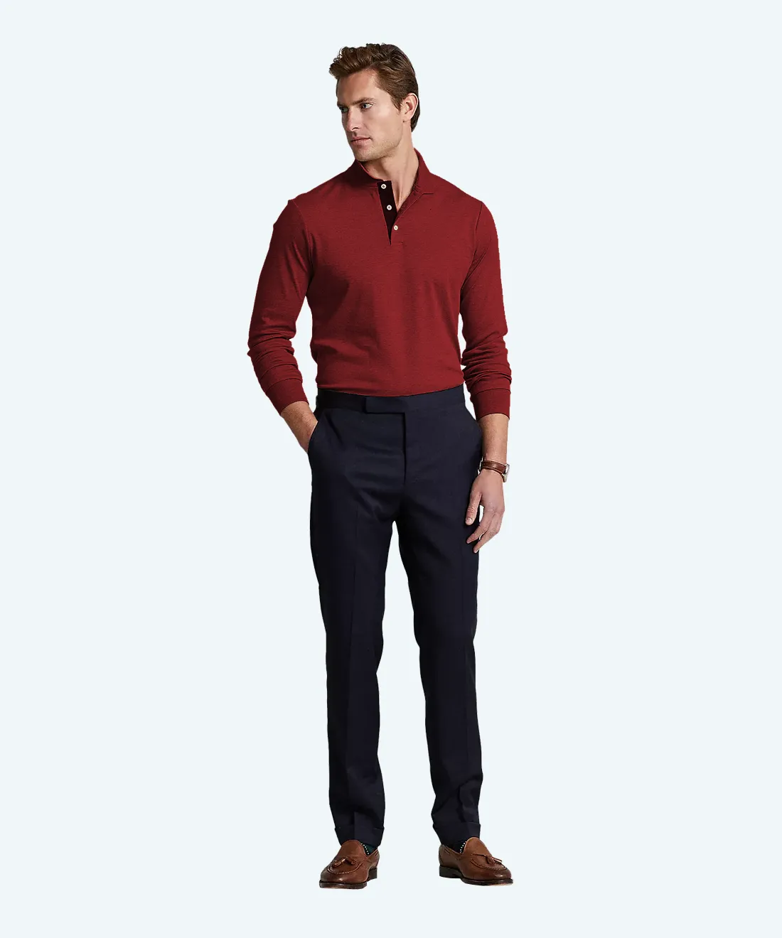 T-shirt with long sleeves