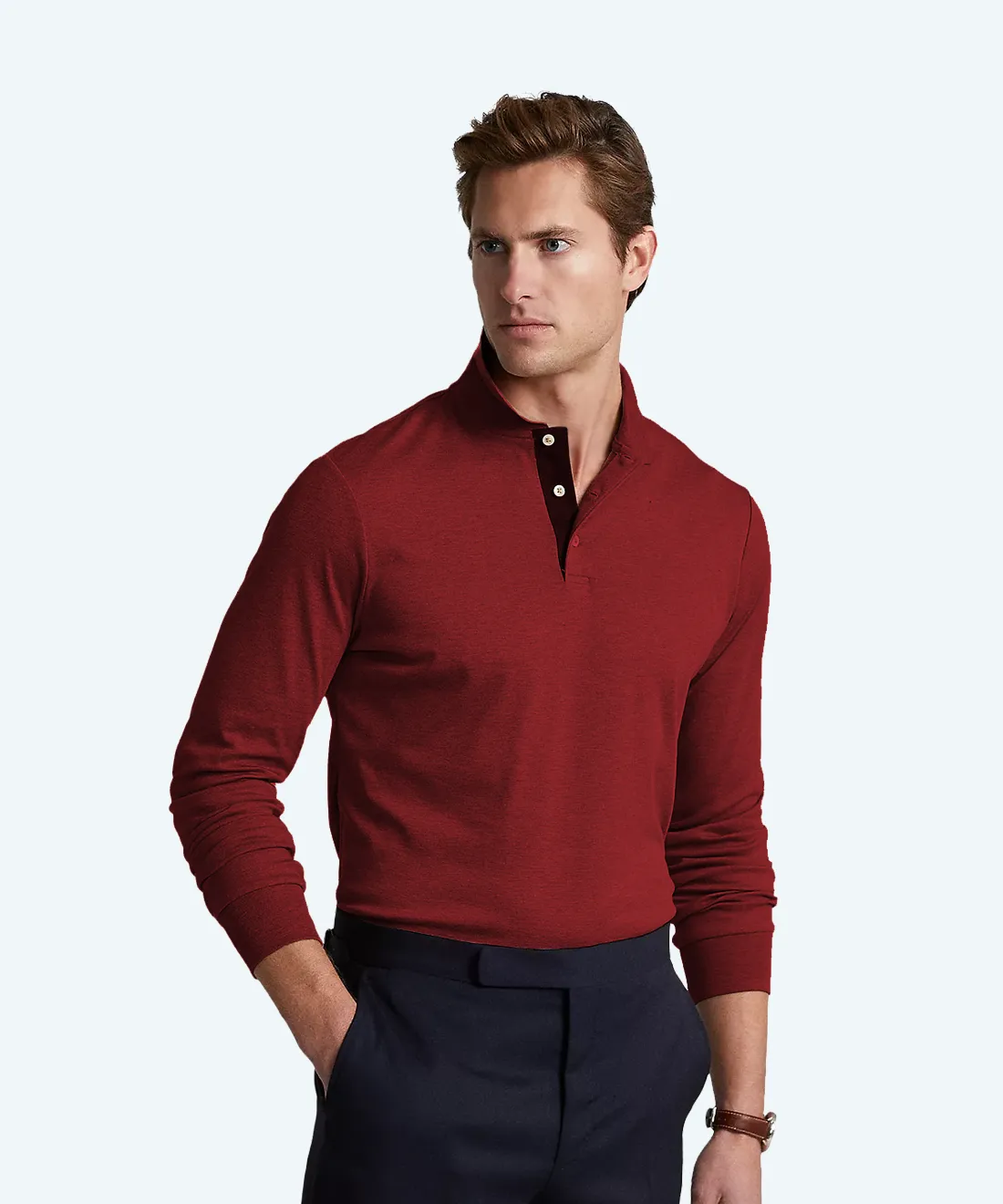 T-shirt with long sleeves